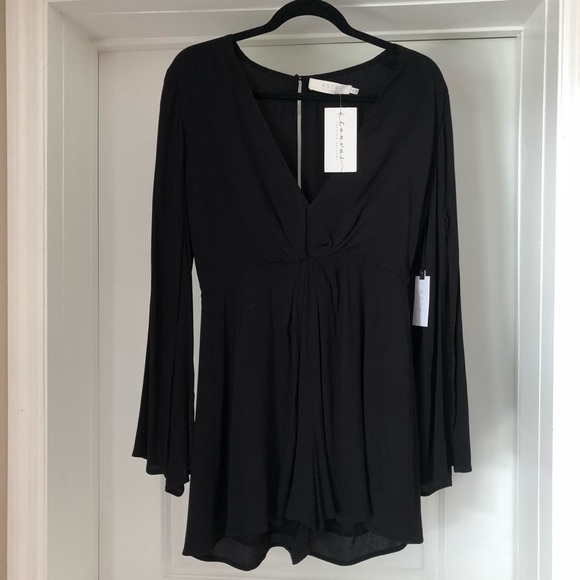 NWT Black Romper - ASTR - Picture 1 of 7